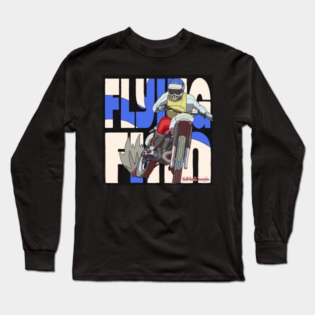 The Flying Finn Long Sleeve T-Shirt by FullTuckBoogie